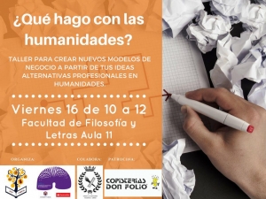 Taller: "¿Qué hago con las humanidades?