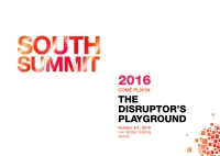 South Summit: the Disruptor's playground