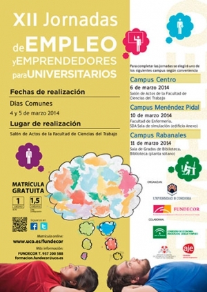 XII Jornadas de Empleo y Emprendedores para Universitarios