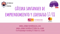 Próximas actividades de la Cátedra Santander de Emprendimiento y Liderazgo